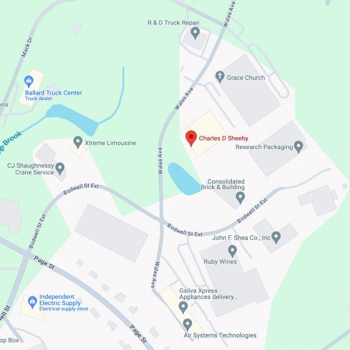 Map view of CDS office and surroundings